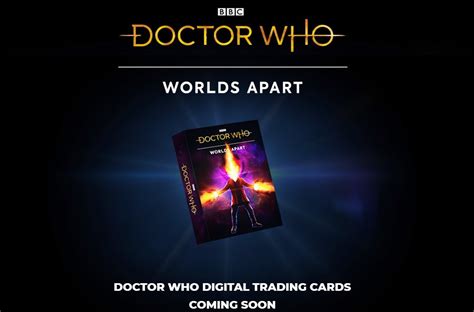 A Doctor Who digital trading card game is coming soon