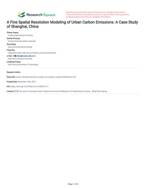 A fine spatial resolution modeling of urban carbon emissions: a case ... - wintechmobiles.com