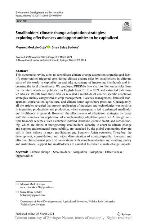 A fruitful endeavor: Smallholders' climate change adaptation strategies ... - raincitystudios.com