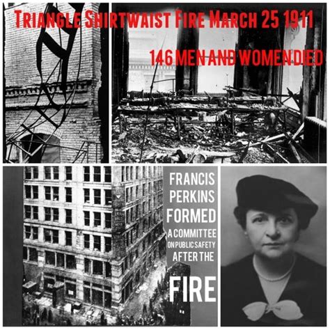 A Factory Fire and Frances Perkins – Pieces of History