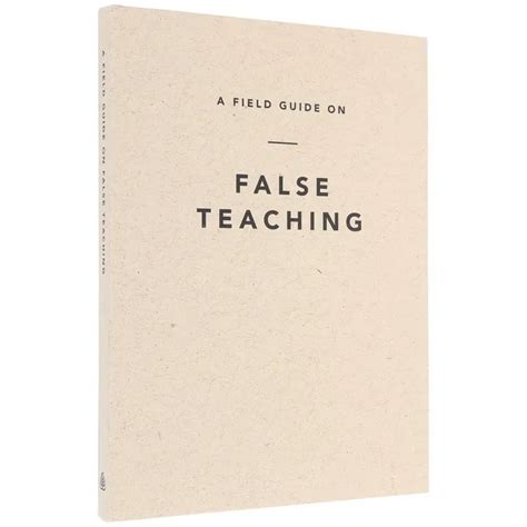 Read A Field Guide on False Teaching