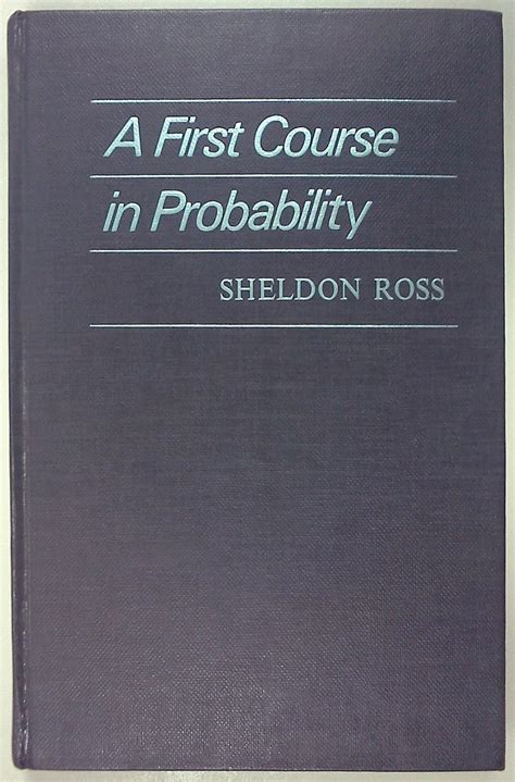 A First Course in Probability