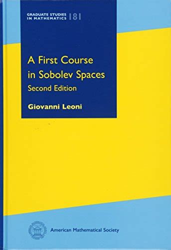 A First Course in Sobolev Spaces - American Mathematical Society