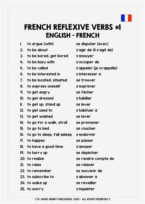 A French Study Guide 50 Most Used French Verbs