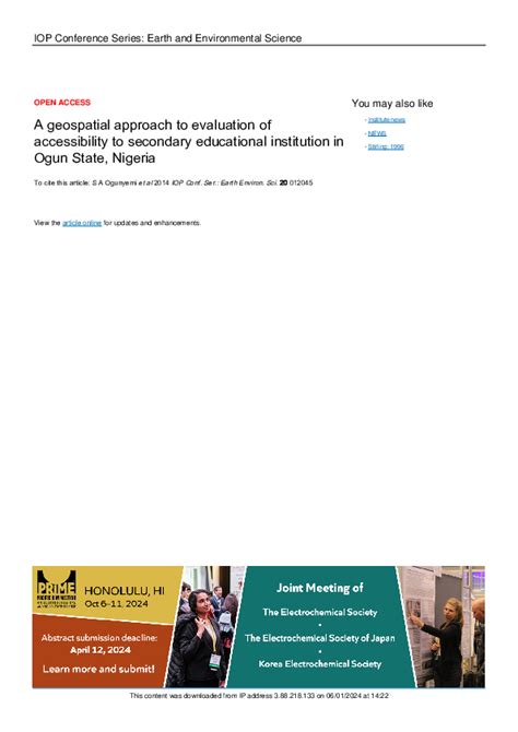 A geospatial approach to evaluation of accessibility to secondary ... - wintechmobiles.com