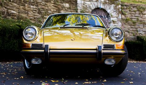 A Gold Porsche With a Platinum Pedigree - Clocks