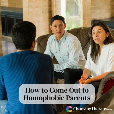 A Guide For Coming Out to Homophobic Parents
