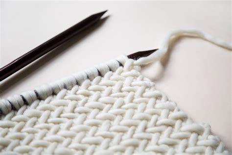 A Guide To How To Knit Herringbone Stitch Wool and the Gang Blog