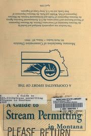 A Guide for Montana Stream Permitting Glossary