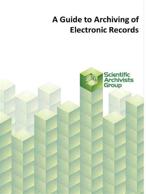 A Guide to Archiving Electronic Records v 1