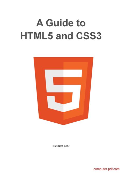 A Guide to HTML5 and CSS3 Guiee title=