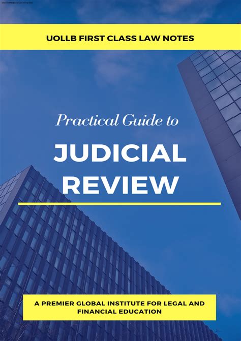 A Guide to Judicial Review