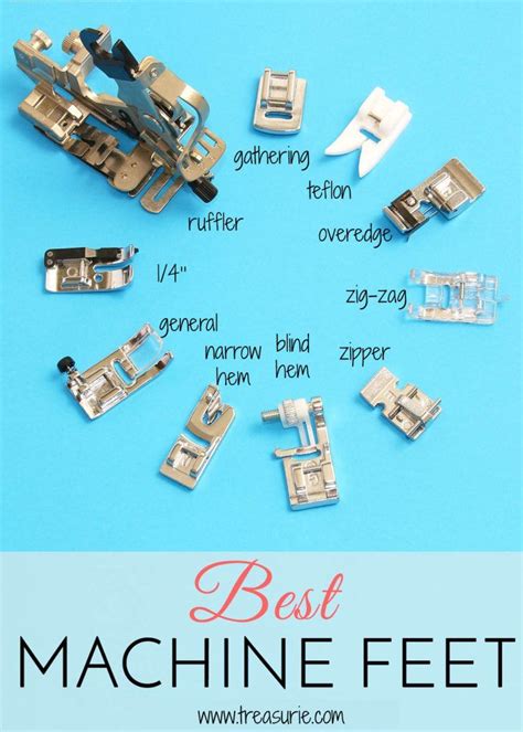 A Guide to Sewing Machine Feet Tea and a Sewing Machine