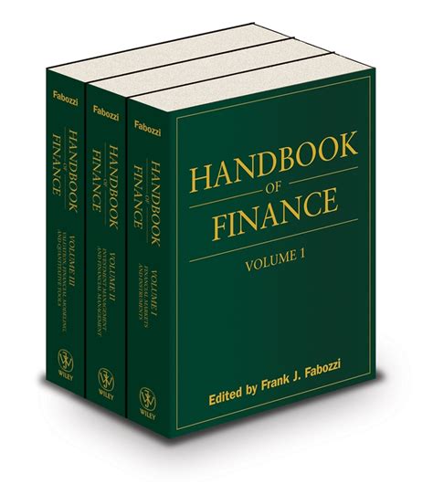 A Handbook of Finance