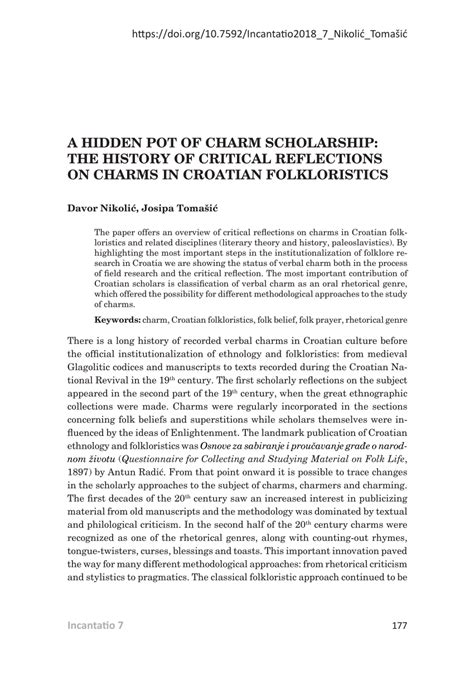 A Hidden Pot of Charm Scholarship The Hi pdf