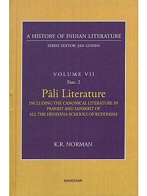 A History of Pali Literature Vol II In Two Literaturf title=