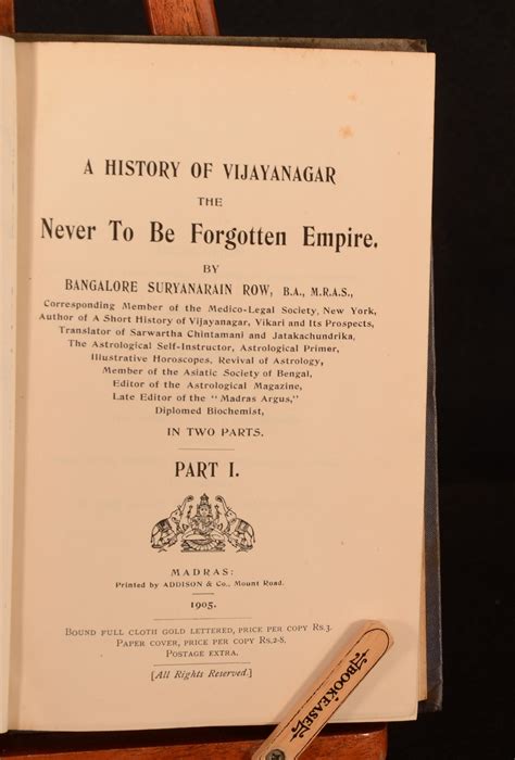 A History of Vijayanagar The Never to Be Forgotten Empire