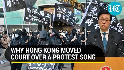 A Hong Kong court rejects a ban on broadcasting the protest song ‘Glory to Hong Kong,’ upholding freedom of expression