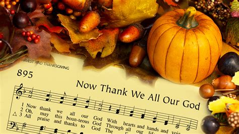 A Hymn of Thanksgiving