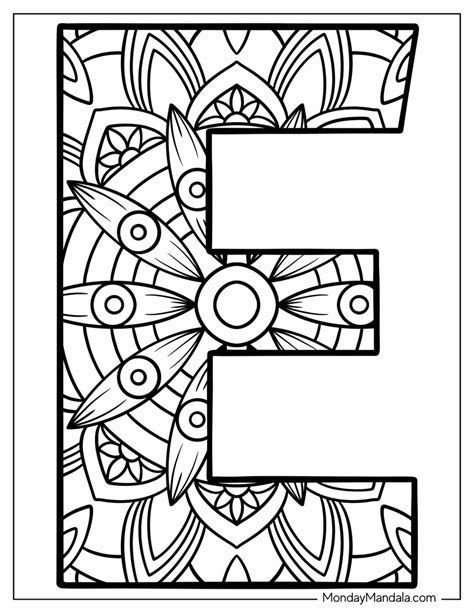 A Is For Coloring Page