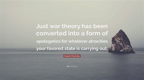 A Just War? Hardly - Noam Chomsky