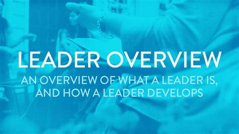 A Leadership Overview doc