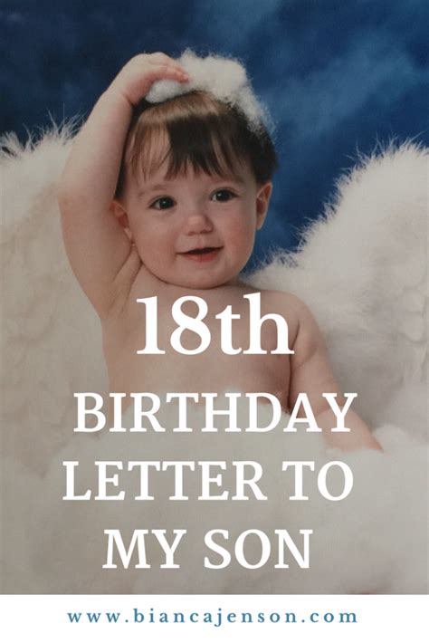 A Letter to My Son On His 18th Birthday - One …