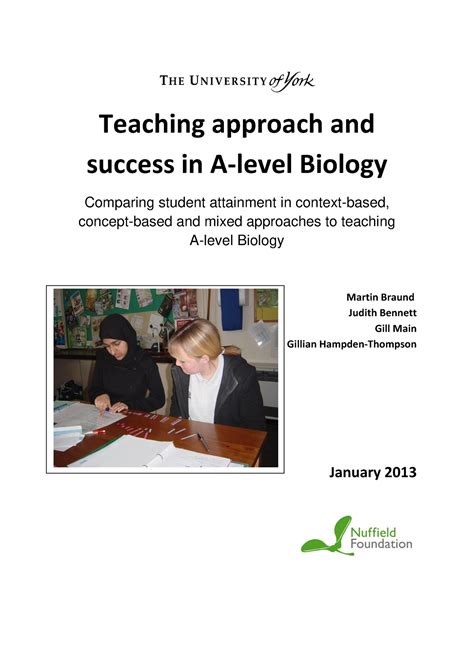 A Level Biology Project Final Report 070113docx