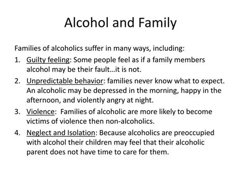 A Life History Model of the Alcoholic Family