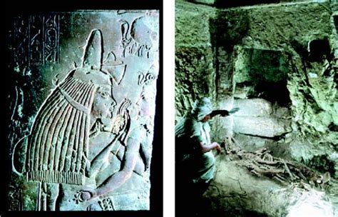 A Lion Found in the Egyptian Tomb of Maia
