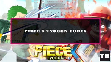 A List One Piece X Tycoon Codes - Mar 2024