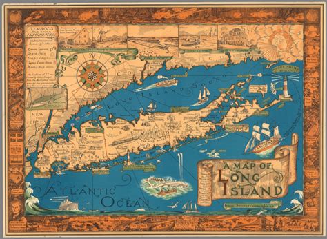 A Map of Long Island. Drawn by Courtland Smith from data compiled by
