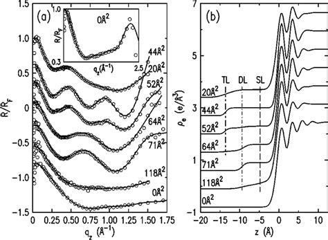 A Measured Fresnel Normalized X Ray Reflectivity Curves For Download Scientific Diagram