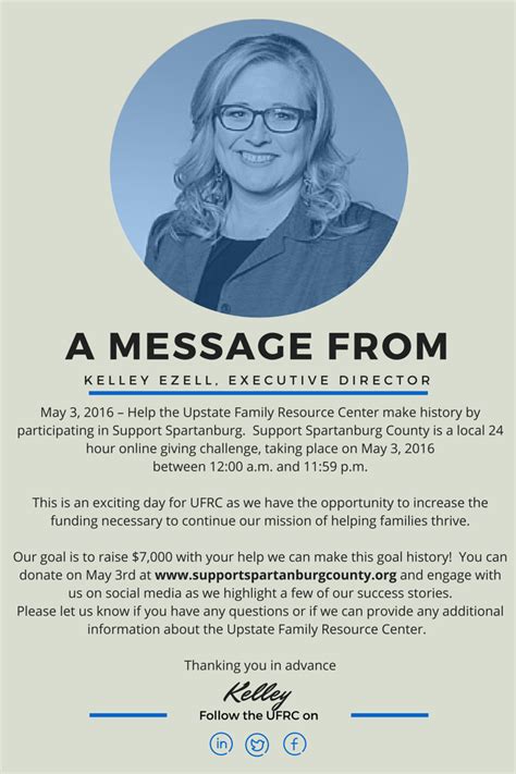 A Message from Libby Bergman A message from our executive