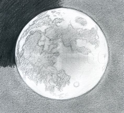 A Moon Drawing