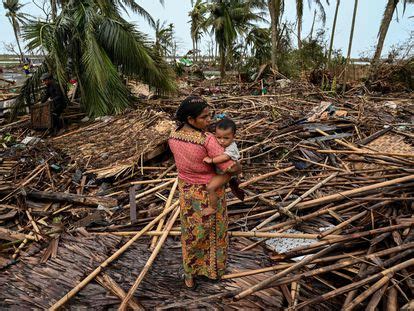 A Myanmar journalist gets a 20-year sentence for reporting on cyclone’s aftermath, news site says
