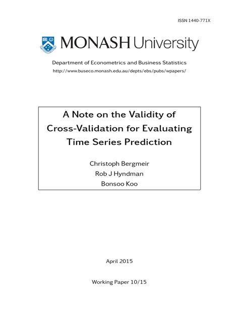 A Note on the Validity of Cross-Validation for Evaluating ... - coolestguyplanet.net