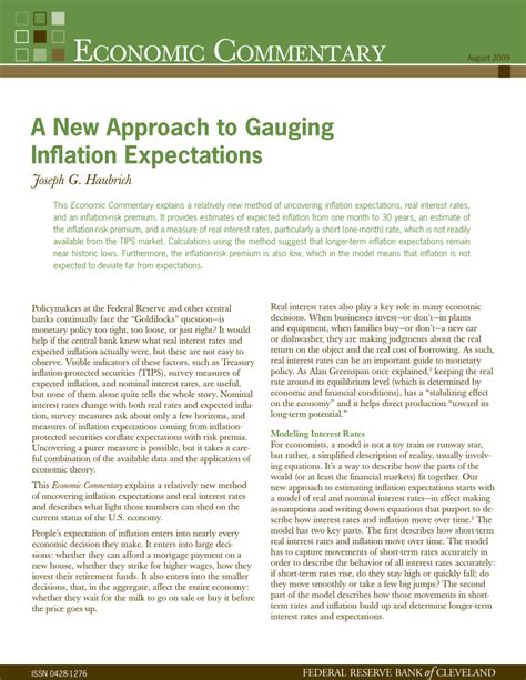 A New Approach to Gauging Inflation Expectations