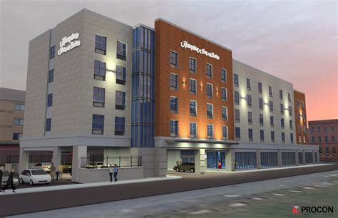 A New Hampton Inn & Suites Opens in the Old Mill …