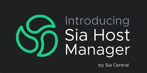 A New Way to Host on the Sia Network by Nate The Sia Blog