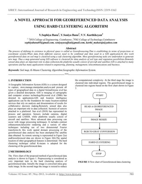 A Novel Approach for Georeferenced Data Analysis Usingsoft Clustering Algorithm