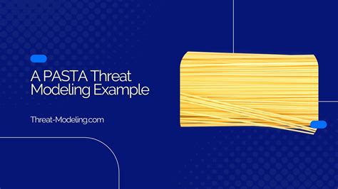 A PASTA Threat Modeling Example - Threat …