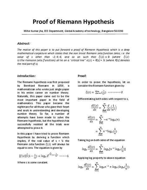 A proof of the Riemann hypothesis enabled by a new representation of ... - wintechmobiles.com