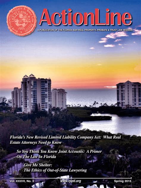 A PUBLICATION OF THE FLORIDA BAR REAL PROPERTY, …