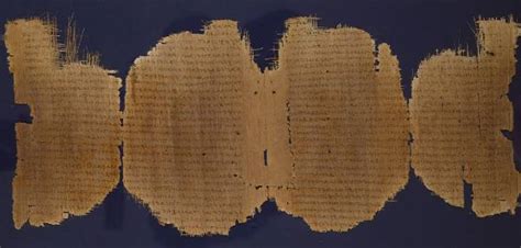 A Papyrus Codex, the Earliest Known Greek Manuscript of the Four …