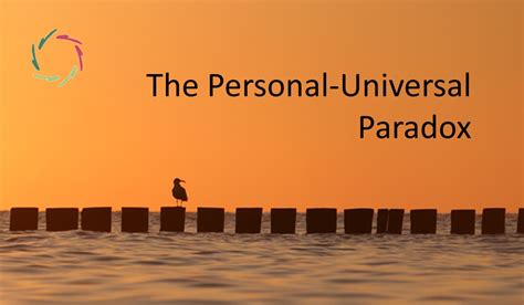 A Personal Paradox