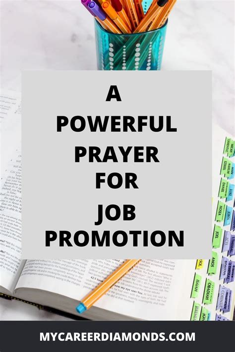 A Powerful Prayer For Job Promotion (God Can Do Anything) - My Career …