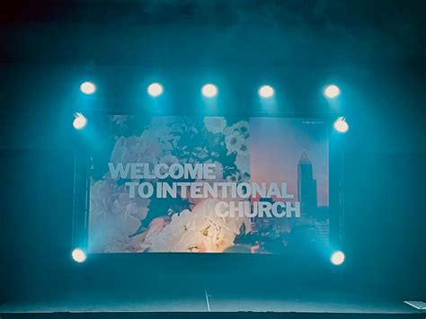 A Premise for Intentional Church
