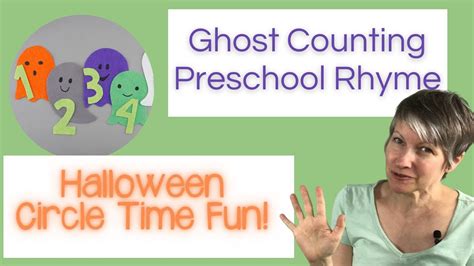 A Preschool Halloween Ghost Felt Board Counting Rhyme for