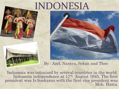 A Presentation on Indonesia